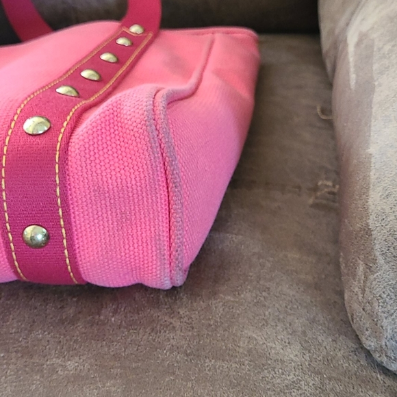 AUTHENTIC Louis Vuitton Pink Canvas Purse - Picture 7 of 16